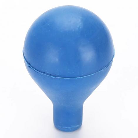 蓝色橡皮吸水球