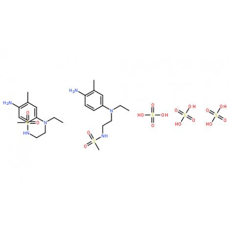 4-氨基-N-乙基-N-(beta-甲磺酰胺乙基)间甲苯胺硫酸盐