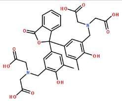 邻甲酚酞分子式结构图