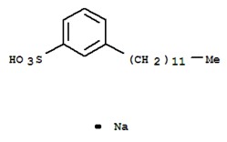 十二烷基苯磺酸钠化学式