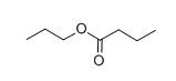 丁酸丙酯分子式结构图