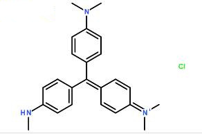 甲基紫分子式结构图