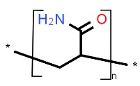 聚丙烯酰胺化学式结构图