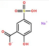 磺基水杨酸钠化学式结构图