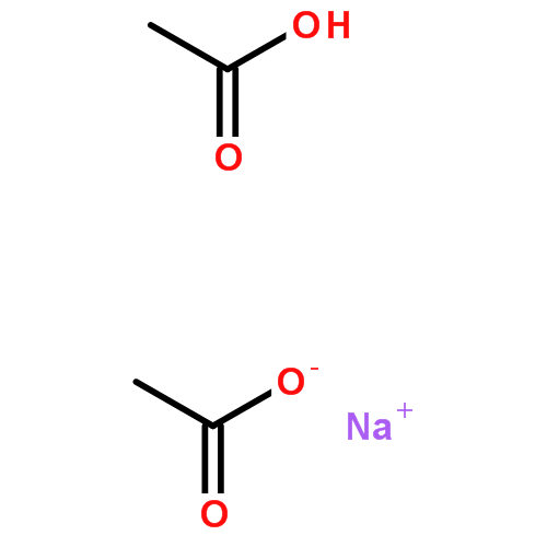 双乙酸钠化学式结构图