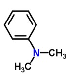 N,N-二甲基苯胺分子式结构图