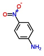 4-硝基苯胺化学式结构图