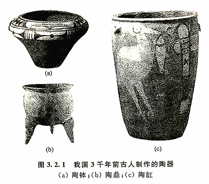 我国3千年前古人制作的陶器