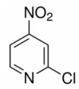 2-氯-4-硝基吡啶化学式结构图